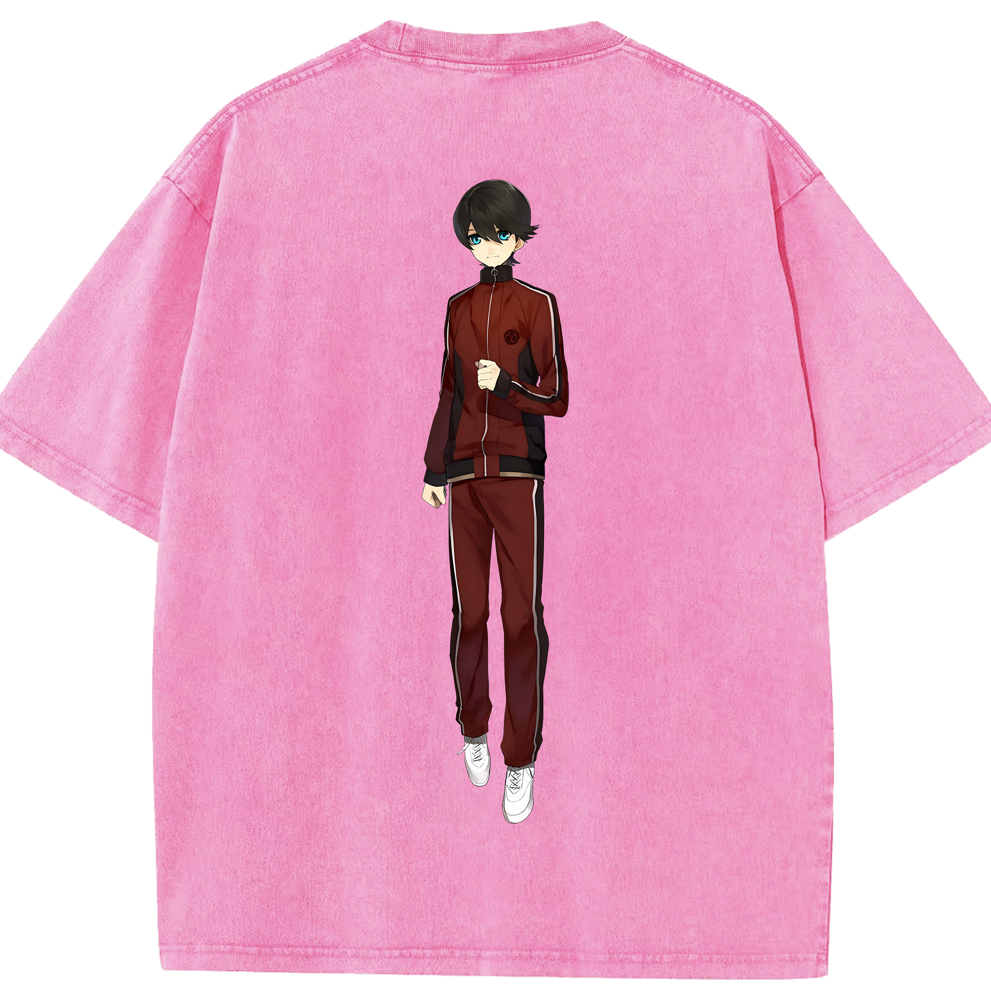 （画像用） 刀剣乱舞 Touken Ranbu 綿100% ヴィンテージ風 半袖Tシャツ（背面プリント）